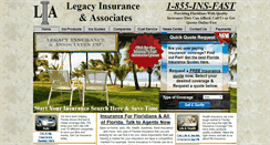 Desktop Screenshot of legacyinsuranceagents.com